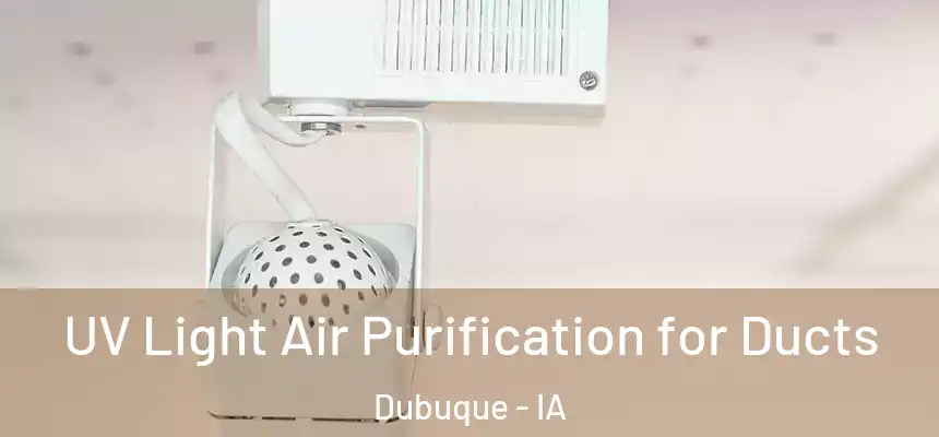 UV Light Air Purification for Ducts Dubuque - IA